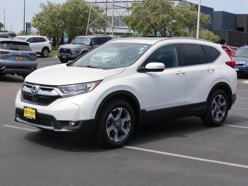 White Diamond Pearl 2017 Honda CR-V EX