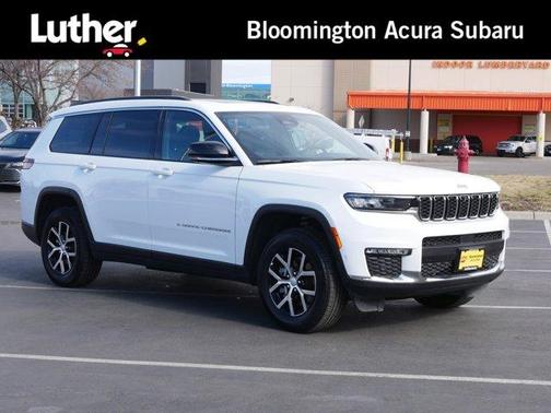 Bright White Clearcoat 2024 Jeep Grand Cherokee L Limited