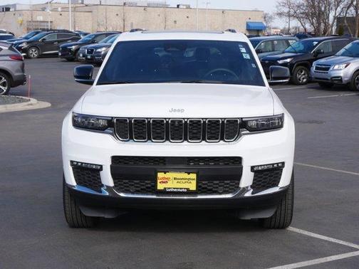 Bright White Clearcoat 2024 Jeep Grand Cherokee L Limited