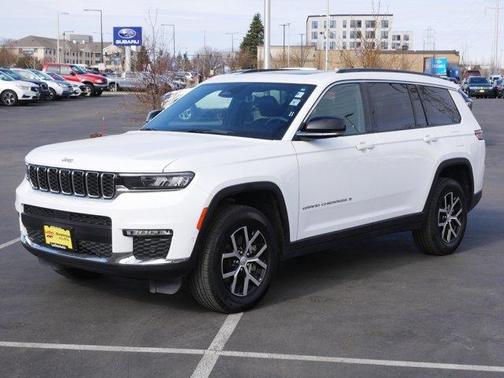 Bright White Clearcoat 2024 Jeep Grand Cherokee L Limited