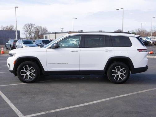 Bright White Clearcoat 2024 Jeep Grand Cherokee L Limited
