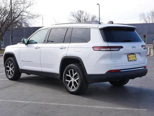Bright White Clearcoat 2024 Jeep Grand Cherokee L Limited