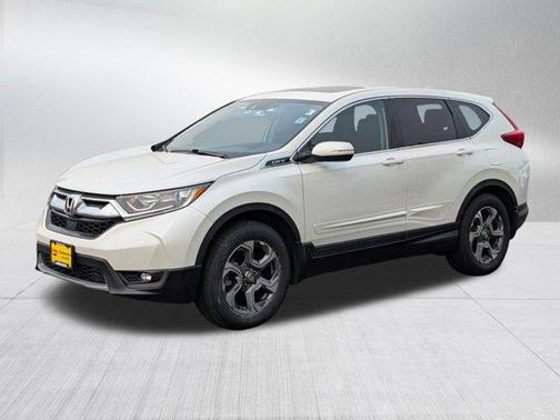 White Diamond Pearl 2018 Honda CR-V EX