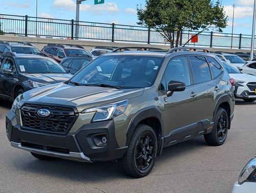 Autumn Green Metallic 2024 Subaru Forester Wilderness
