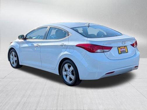 Pearl White 2013 Hyundai ELANTRA GLS