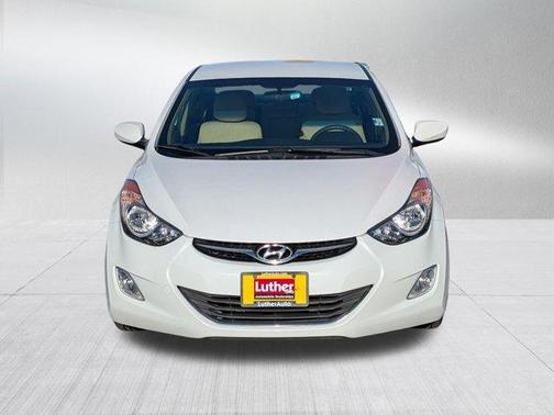 Pearl White 2013 Hyundai ELANTRA GLS