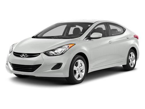 Pearl White 2013 Hyundai ELANTRA GLS