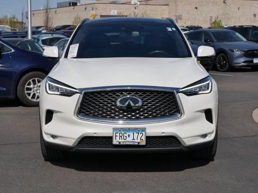 Majestic White 2021 INFINITI QX50 AUTOGRAPH