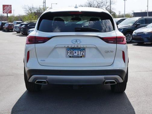 Majestic White 2021 INFINITI QX50 AUTOGRAPH