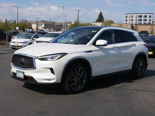 Majestic White 2021 INFINITI QX50 AUTOGRAPH