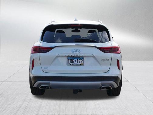 Majestic White 2021 INFINITI QX50 AUTOGRAPH