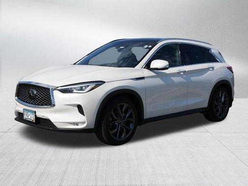 Majestic White 2021 INFINITI QX50 AUTOGRAPH