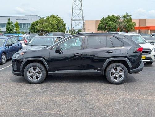 Midnight Black Metallic 2022 Toyota RAV4 Hybrid LE