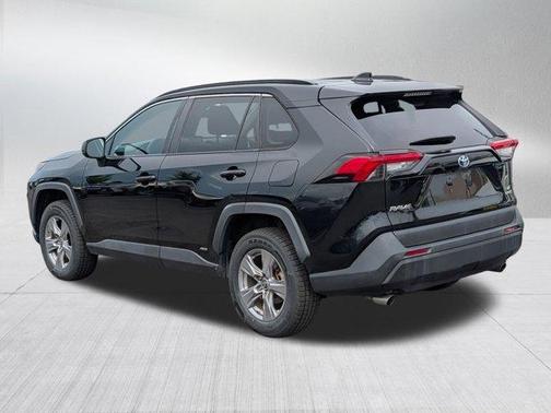 Midnight Black Metallic 2022 Toyota RAV4 Hybrid LE