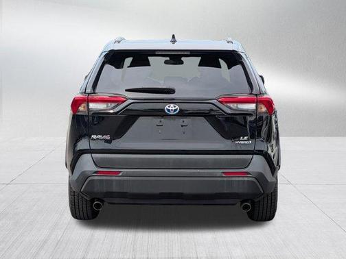 Midnight Black Metallic 2022 Toyota RAV4 Hybrid LE