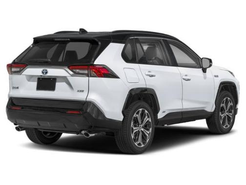 Wind Chill Pearl / Midnight Black Metallic 2025 Toyota RAV4 Plug-In Hybrid XSE