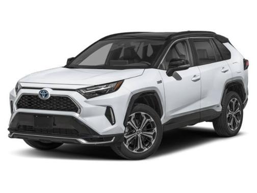 Wind Chill Pearl / Midnight Black Metallic 2025 Toyota RAV4 Plug-In Hybrid XSE