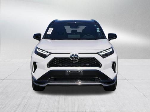 Wind Chill Pearl / Midnight Black Metallic 2025 Toyota RAV4 Plug-In Hybrid XSE