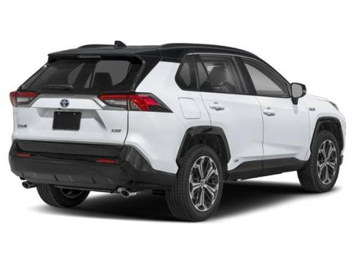 Wind Chill Pearl / Midnight Black Metallic 2025 Toyota RAV4 Plug-In Hybrid XSE