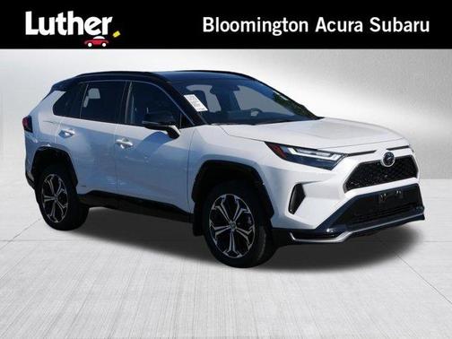 Wind Chill Pearl / Midnight Black Metallic 2025 Toyota RAV4 Plug-In Hybrid XSE