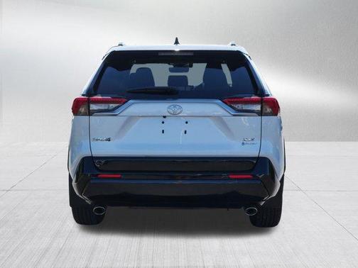 Wind Chill Pearl / Midnight Black Metallic 2025 Toyota RAV4 Plug-In Hybrid XSE