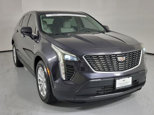 Galactic Gray Metallic 2023 Cadillac XT4 Luxury