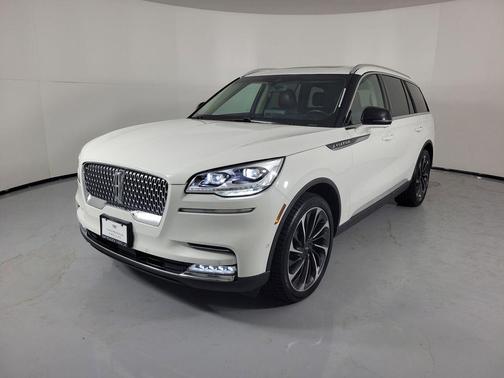 Ceramic White 2021 Lincoln Aviator Reserve AWD