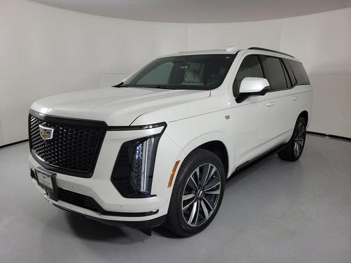 Crystal White Tricoat 2025 Cadillac Escalade Sport