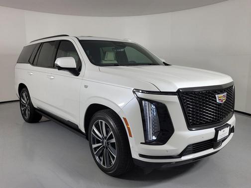 Crystal White Tricoat 2025 Cadillac Escalade Sport