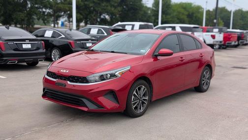Currant Red 2024 Kia Forte LXS