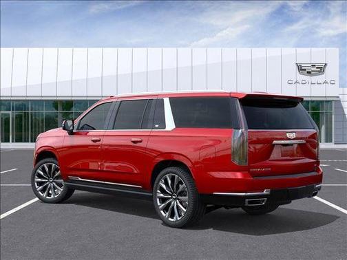 Radiant Red Tintcoat 2026 Cadillac Escalade ESV Luxury