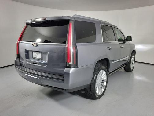 Satin Steel Metallic 2018 Cadillac Escalade Platinum