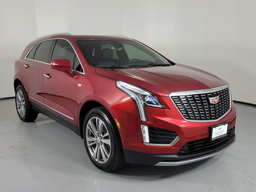 Radiant Red Tintcoat 2024 Cadillac XT5 Premium Luxury