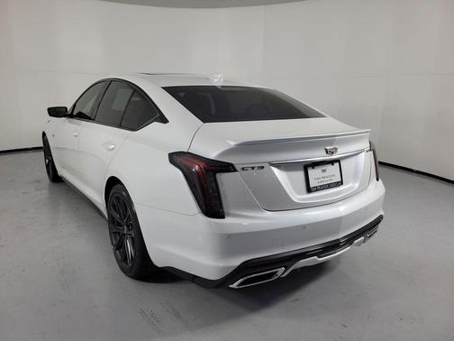 Crystal White Tricoat 2023 Cadillac CT5 Sport