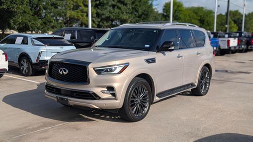 Champagne Quartz 2022 INFINITI QX80 PREMIUM SELECT AWD