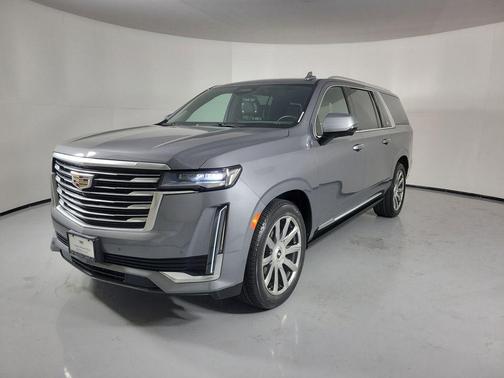 Satin Steel Metallic 2021 Cadillac Escalade ESV Premium Luxury Platinum