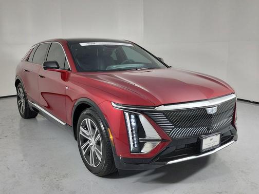 Radiant Red Tintcoat 2024 Cadillac LYRIQ Luxury