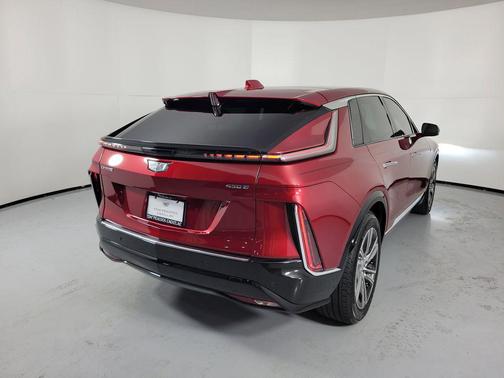 Radiant Red Tintcoat 2024 Cadillac LYRIQ Luxury