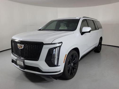 Vibrant White Tricoat 2026 Cadillac Escalade ESV Sport Platinum