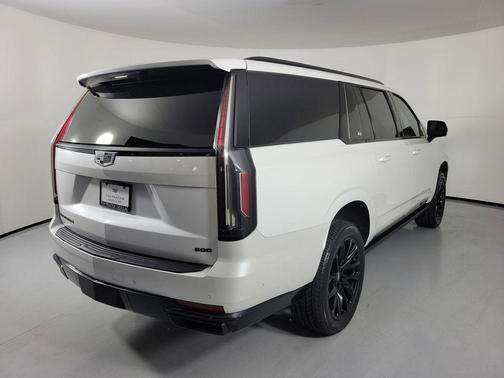 Crystal White Tricoat 2023 Cadillac Escalade ESV Sport