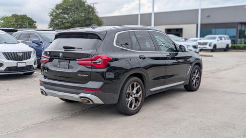 Black Sapphire Metallic 2024 BMW X3 sDrive30i