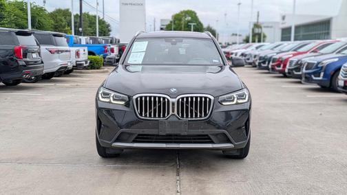 Black Sapphire Metallic 2024 BMW X3 sDrive30i
