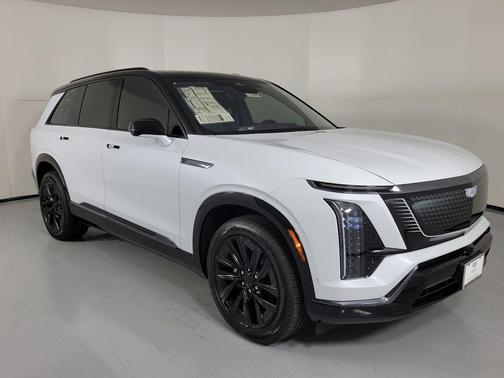 Vibrant White Tricoat 2026 Cadillac VISTIQ Sport