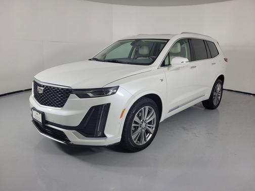 Crystal White Tricoat 2023 Cadillac XT6 Premium Luxury