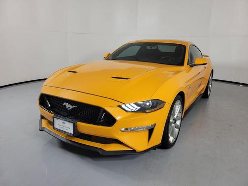 Orange Fury Metallic Tri-Coat 2019 Ford Mustang GT Premium