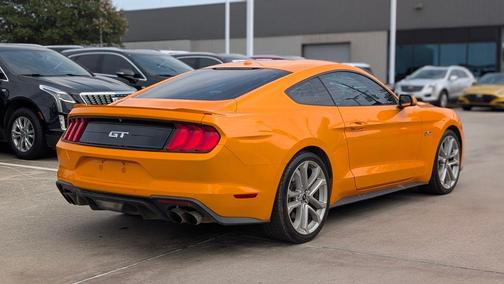 Orange Fury Metallic Tri-Coat 2019 Ford Mustang GT Premium