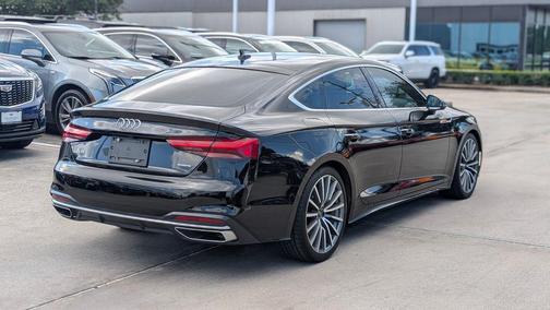 Mythos Black Metallic 2021 Audi A5 Sportback Premium Plus