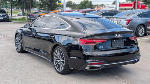 Mythos Black Metallic 2021 Audi A5 Sportback Premium Plus