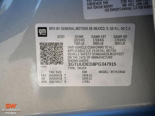 2023 GMC Sierra 1500 SLT