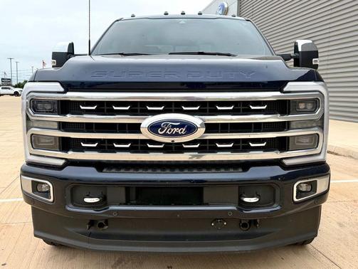 Antimatter Blue Metallic 2024 Ford F-250 Platinum